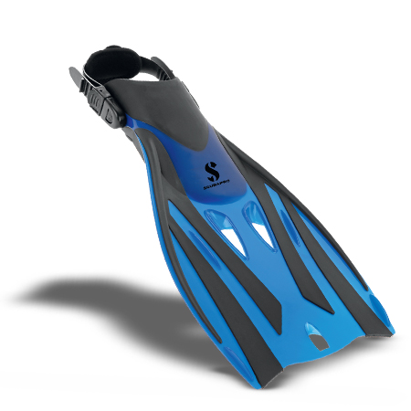 Snorkel Plus Fins - Kids - blue