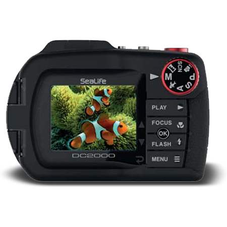 DC2000 Underwater Camera back