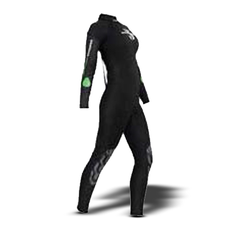 ONEFLEX BACK ZIP 5MM - women