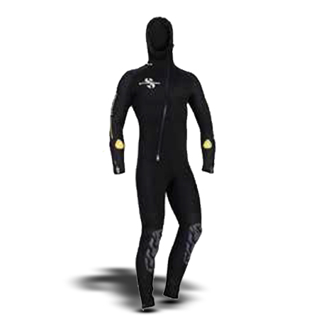 Oneflex Hooded Front Zip 5mm