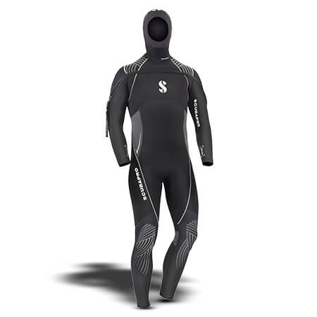 חליפת Definition 7mm Hooded with Front Zip לגברים