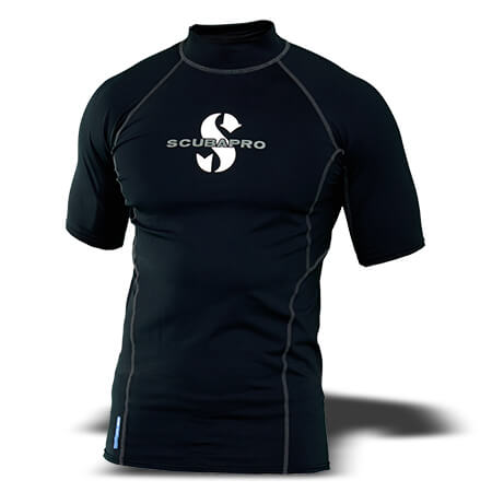 חולצת t-flex גברים, שרוול קצר, שחור