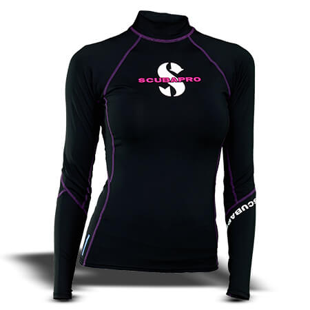 חולצת t-flex נשים, שרוול ארוך, שחור