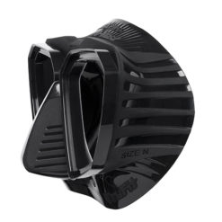 מסיכת D mask שחורה עם חצאית רחבה - תמונת צד