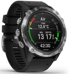 מחשב Garmin Descent MK2, תמונה של מסך דיגיטלי