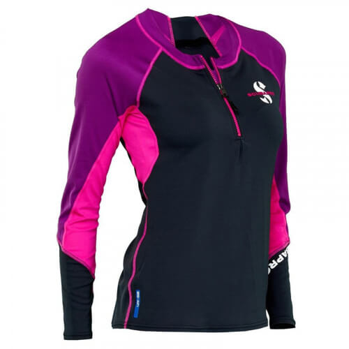 חולצה קצרה מנדפת לשחייה וצלילה – Scubapro Channel Flow לגברים ולנשים | חולצת ספורט עם ייבוש מהיר והגנת UPF50 – תמונה 3