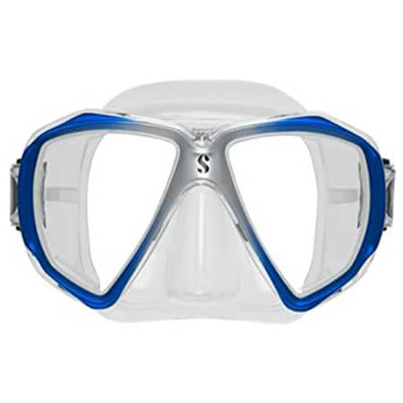 מסיכת ספקטרה - כחול אפור - חצאית שקופה