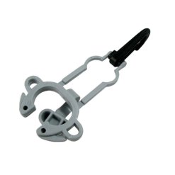 octopus clip - אפור