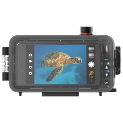 SPORTDIVER UNDERWATER HOUSING FOR SMARTPHONE - תמונת גב המארז