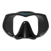 Halcyon H-View Frameless Mask בצבע שחור, תמונת חזית