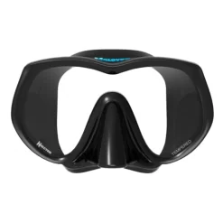 Halcyon H-View Frameless Mask בצבע שחור, תמונת חזית