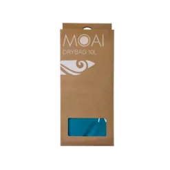 MOAI Dry Bag 10L - Petrol - אריזת קרטון ובתוכה התיק