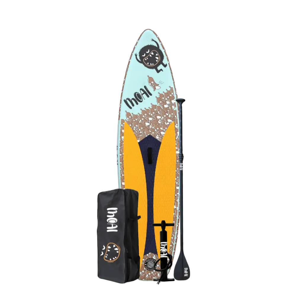 תמונת הערכה המלאה של סאפ הילדים MOAI Kids SUP 8’2″