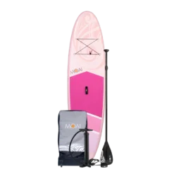 MOAI Pink Edition 10'6 Package - ראשי - תמונת הסאפ משאבה תיק ומצוף