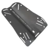 בקפלייט קרבון Halcyon Carbon Fiber Backplate ללא רתמה, במבט אלכסוני