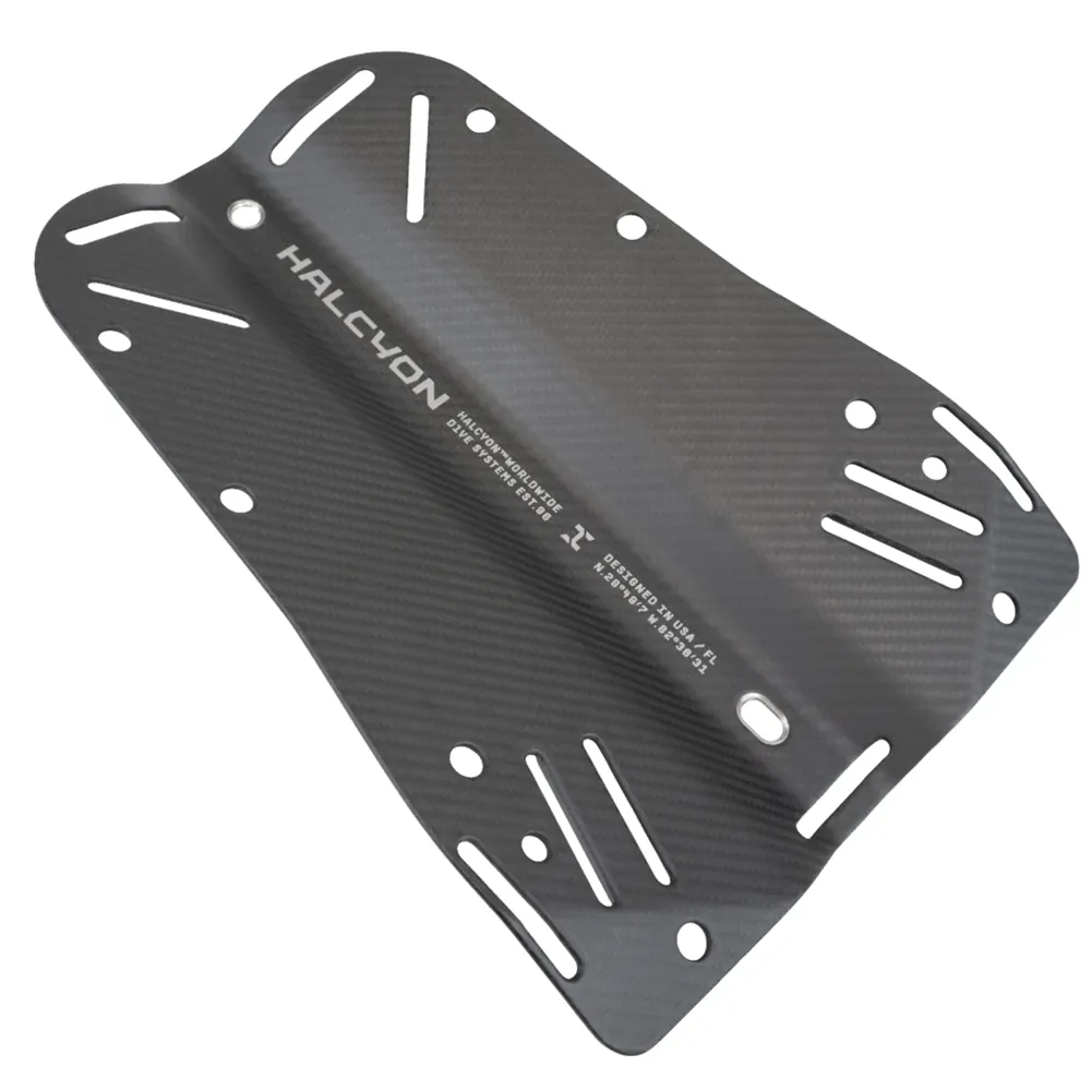 בקפלייט קרבון Halcyon Carbon Fiber Backplate ללא רתמה, במבט אלכסוני