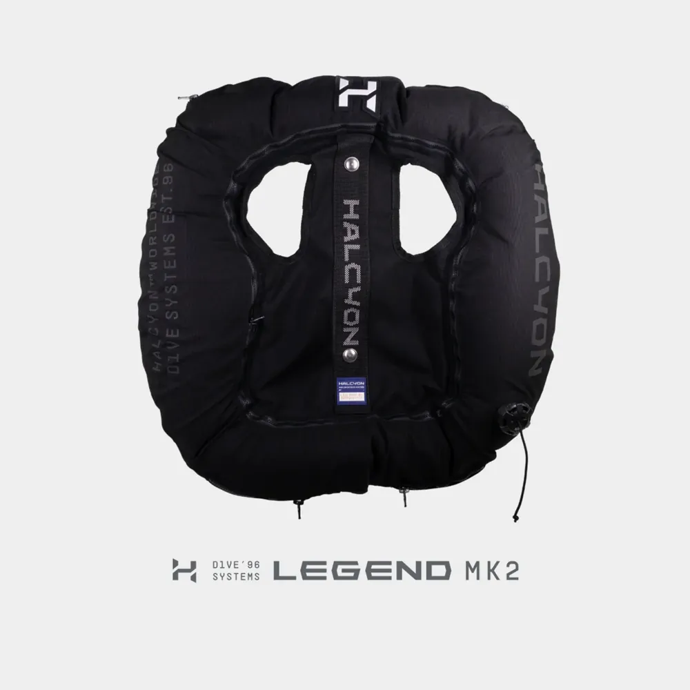 כנף Halcyon Legend MK2 עם סמל הדגם מתחתיה