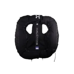כנף Halcyon Legend MK2 שחורה למכלים כפולים במבט מאחור