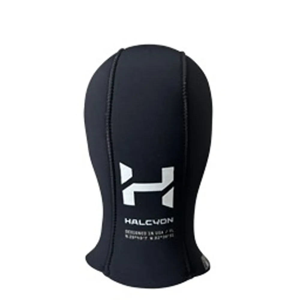 ברדס צלילה של Halcyon בעובי 8 מ״מ במבט מלפנים