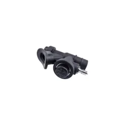 אינפלייטור למאזן Halcyon Power Inflator בצבע שחור עם שני כפתורים