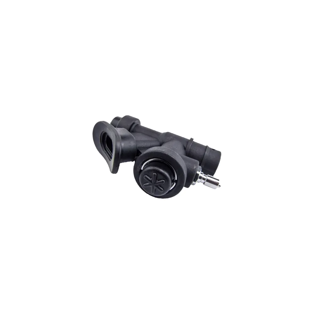 אינפלייטור למאזן Halcyon Power Inflator בצבע שחור עם שני כפתורים
