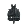 מערכת Halcyon Zero Gravity Sidemount עם הרתמה במבט מלפנים
