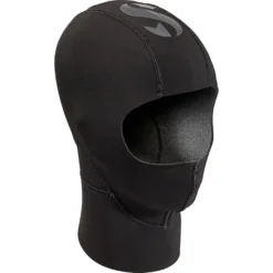 כובע צלילה Everflex Hood 3mm שחור ללא סינר, עם סמל SCUBAPRO בחלקו העליון