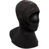כובע צלילה Everflex Hood 6/5/4mm שחור עם סינר ואטם סביב הפנים