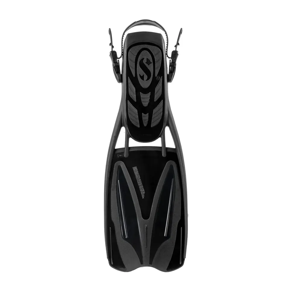 סנפיר Jet Sport Adjustable שחור מזווית נוספת