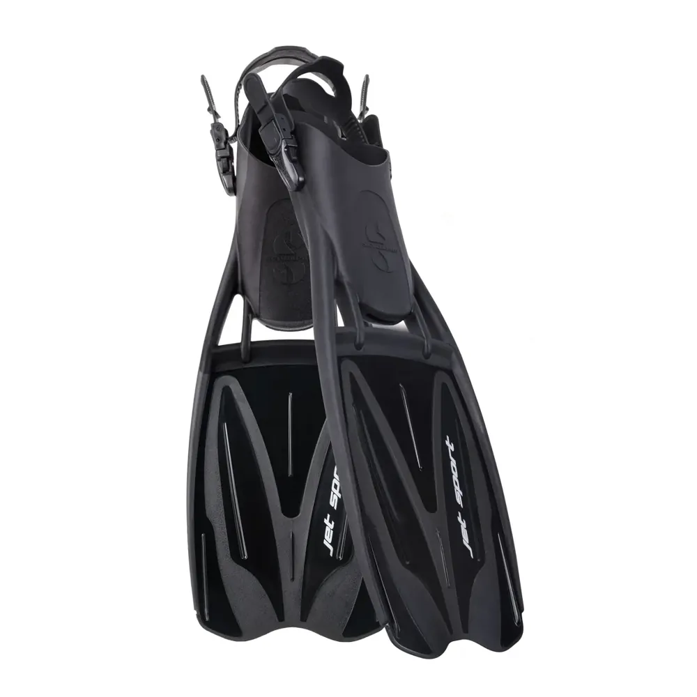 מבט מזווית אחרת על סנפיר Jet Sport Adjustable שחור