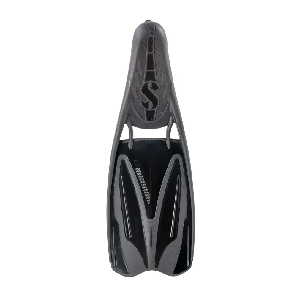 סנפיר Jet Sport Full Foot שחור מזווית נוספת, תמונה 3