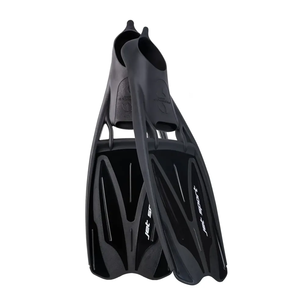 סנפיר Jet Sport Full Foot שחור מזווית נוספת, תמונה 4