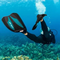 סנפיר Jet Sport Full Foot בשימוש, תמונה נוספת