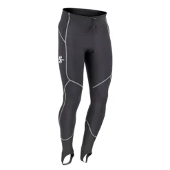 מכנסי K2 Light Pants לגברים בשחור עם תפרים בלבן ואפור, מזווית נוספת