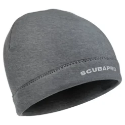 כובע ניאופרן Neoprene Beanie 2.0 של SCUBAPRO בצבע אפור בשני גוונים